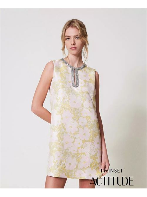 miniabito flowers jacquard ACTITUDE by TWIN SET | 251AP210412228